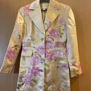 Women’s Silk Floral Duster